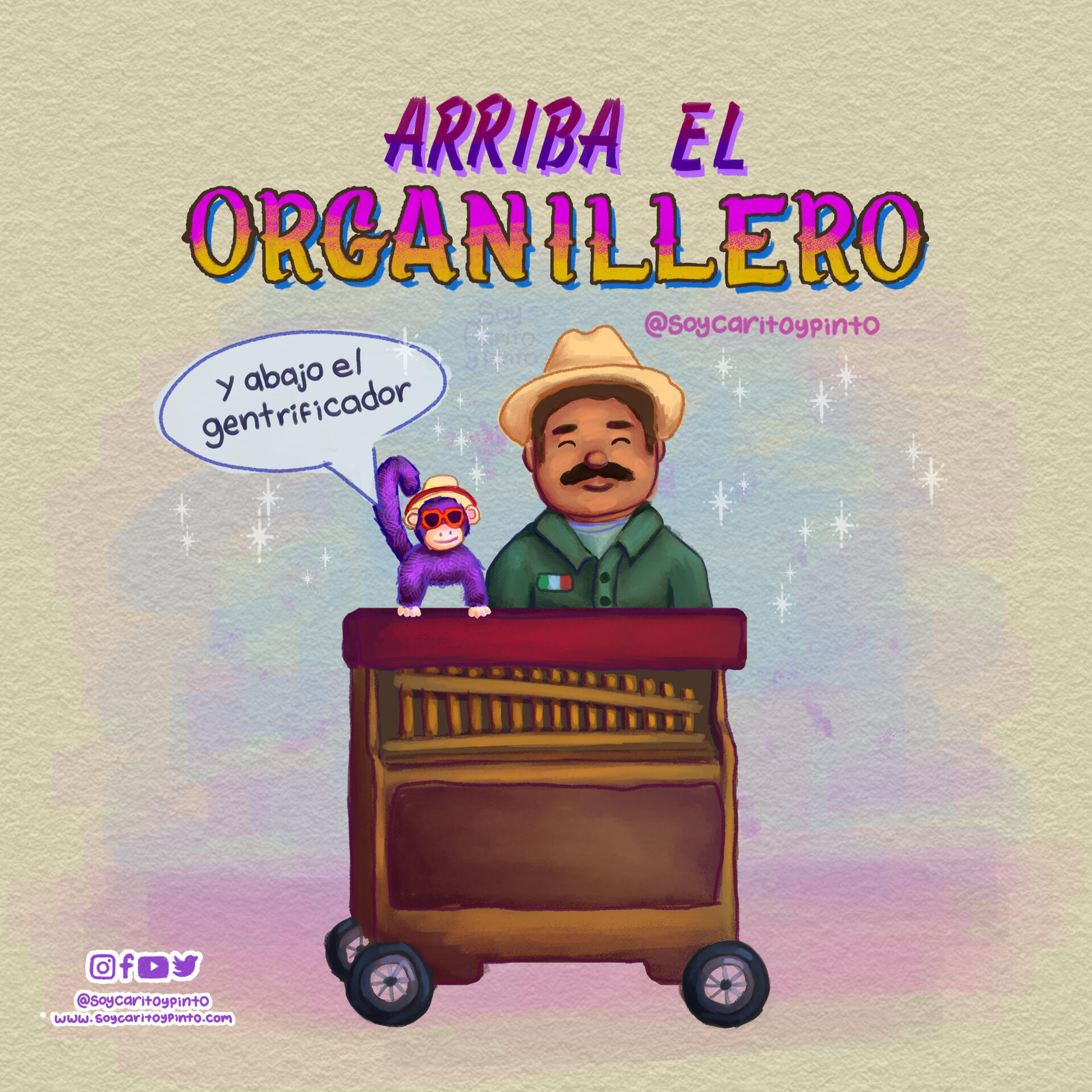 Organillero y changuito (2023).