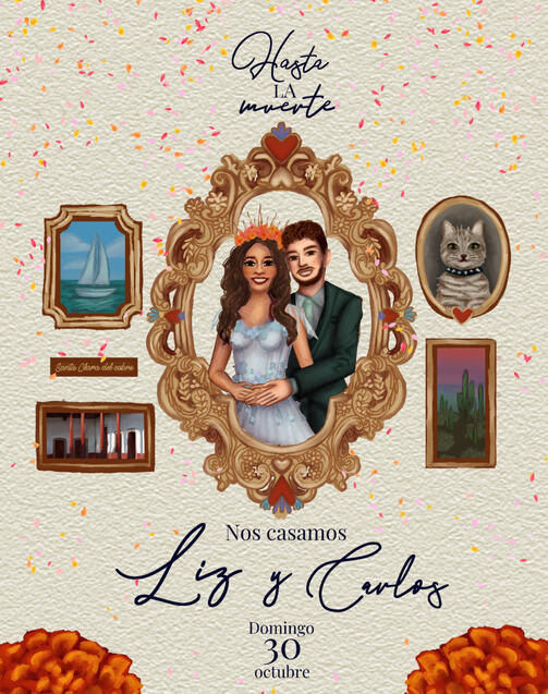 Invitación interactiva Boda Liz y Carlos